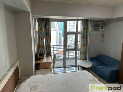Studio with Balcony Furnished Unit at Greenbelt Chancellor