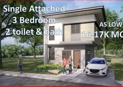 Single Attached House and Lot For Sale in Malvar Batangas near Malvar Exit Expressway