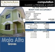 MAIA ALTA Ready for Occupancy at Antipolo City