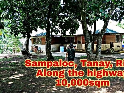 10,000sqm COMMERCIAL LOT FOR SALE IN SAMPALOC TANAY RIZAL