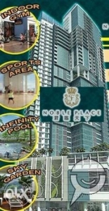 2 BEDROOM CONDO with terrace NOBLE PLACE by Megaworld