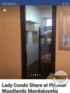2BR condo Lady room share in Mandaluyong