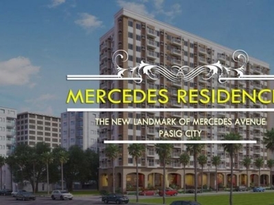 Affordable 35SQM 1Bedroom condominium in Mercedes Residences