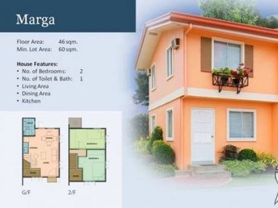 Affordable House 2BR and 1 T&B in Camella Altea Bacoor