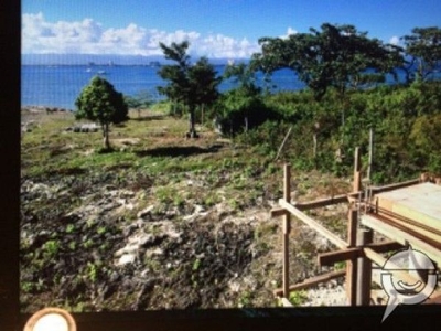 Beach lot on Olango Island with proposed hotel