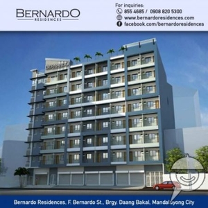 Bernardo Residences: Affordable Condo/Apartment in Mandaluyong