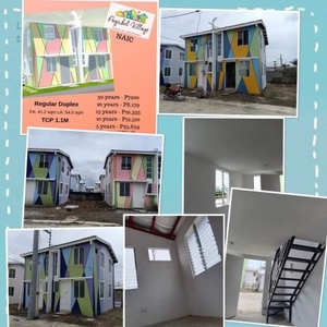 Duplex, 2 to 3 bedrooms provision, 1 toilet, 2 carport