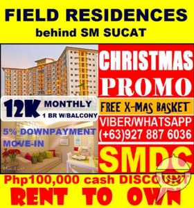 Field Residences by SMDC Ready for Occupancy 5% downpayment MOVE-IN