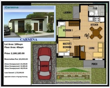 For ASSUME House and Lot Aspen Heights Carmina Model