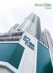 For Rent at Amaia Skies Cubao Quezon City fully furnished'