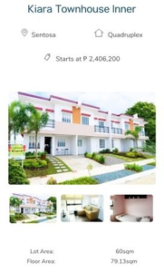 For sale 3 Bedroom Kiara Townhouse @ Suntrust Sentosa, Calamba, Laguna