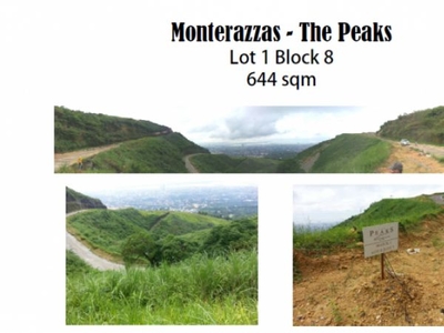 Lot For Sale @ The Peaks, Monterrazas, Cebu - Lower Lot Price!!!