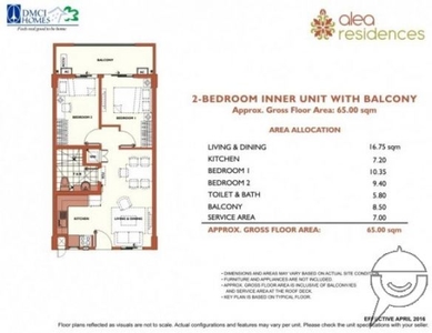 Pre-selling 1 2 3 Bedroom Alea Residences, Bacoor Cavite