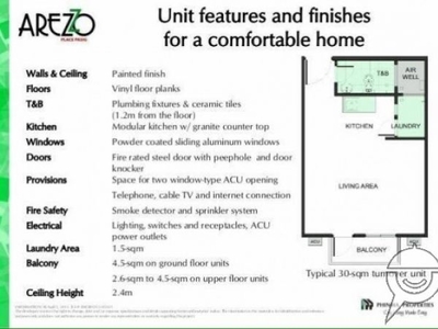 RFO/Pre-Selling [RENT TO OWN] Condo for Sale in Pasig •Arezzo Place•