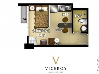 RUSH SALE! McKinley Hill Studio Unit at Viceroy by Megaworld