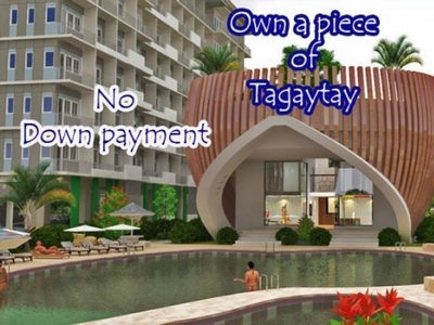 Tagaytay COndoHotel , No Dp and 0% Interest