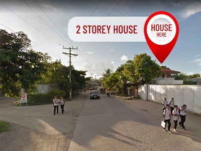 Two-storey 168 sqm House and Commercial Lot
