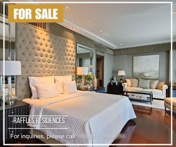 FOR LEASE: 3BR unit at Two Roxas Triangle, Makati City