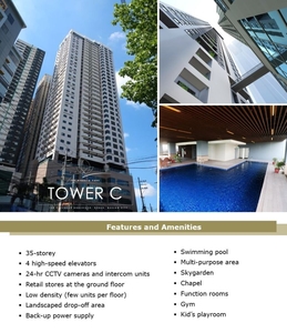 Regalia Tower C 3-Bedroom Condo For Sale in Quezon City thru Pag-ibig