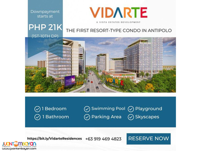 First Resort-Type Condo in Antipolo