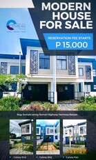 Fully Finished 2BR Modern Townhouse in Hermosa, Bataan
