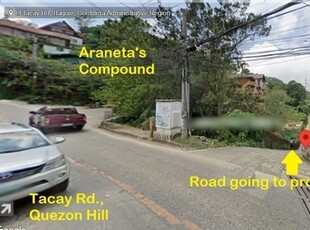 Lot For Sale In Quezon Hill Proper, Baguio