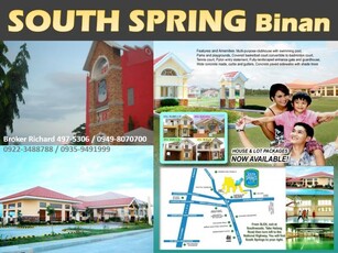 SOUTH SPRING Binan Laguna Lots = For Sale Philippines