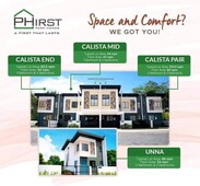 2-Bedroom Townhouse for sale: Phirst Park Homes Balanga, Bataan