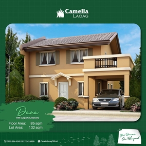 Camella Dana with Carport and Balcony