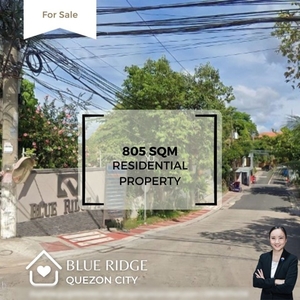 Lot For Sale In Blue Ridge B, Quezon City