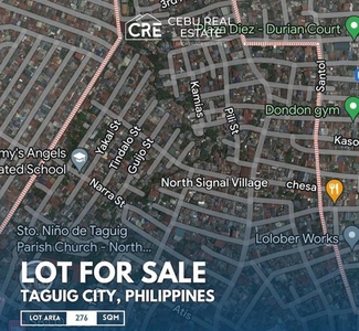 Lot For Sale In Signal Village, Taguig