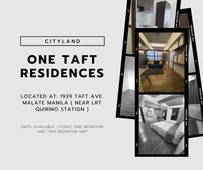 Affordable condominium located at Taft Ave. Malate Manila