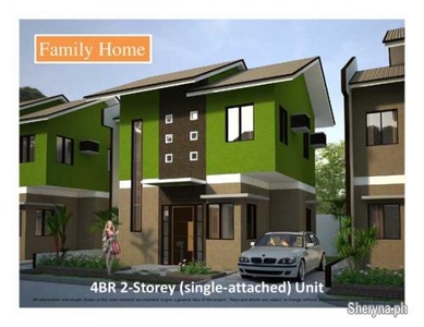 2 Storey Single Attached in City Homes Minglanilla