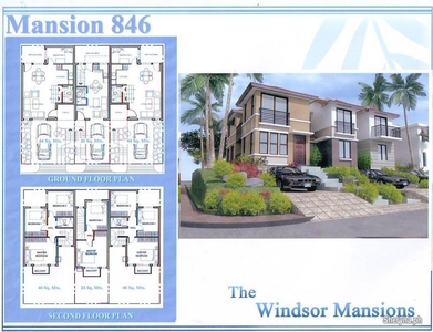 House and Lot for sale at Windsor Mansions St. Mary ave. Marikina