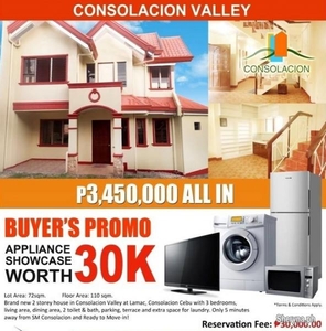 House and Lot for sale! ready to occupy! in consolacion