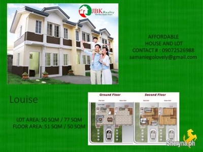 House and Lot in Cavite , Louise Inner Unit House