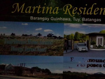 Martina Residences, Tuy, Batangas