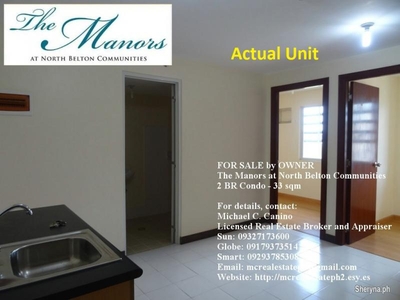Rush Sale by Owner 2 Bedroom Condo The Manors at North Belton