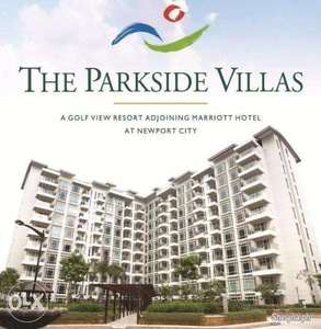 The Parkside Villas at Newport City just in front of NAIA Termina