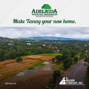 Residential Lot for Sale in Adelaida Mountain Residences, Tanay, Rizal