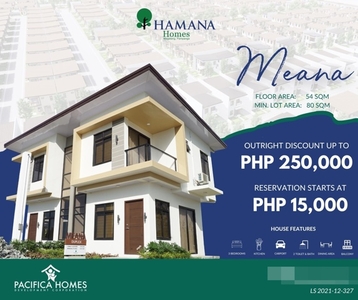 Townhouse For Sale In Santo Rosario, Magalang