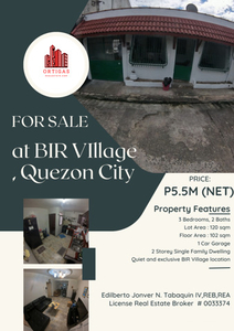 House For Sale In Sauyo, Quezon City