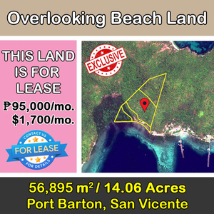 Lot For Rent In Port Barton, San Vicente