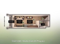 Studio Unit with Balcony for sale in Tagaytay City