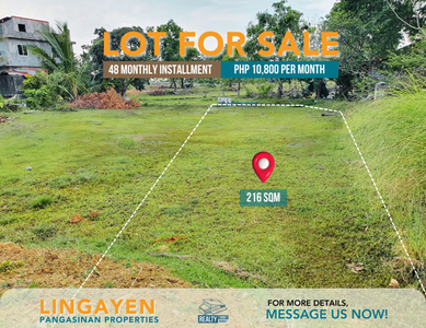 Lot For Sale In Lingayen, Pangasinan