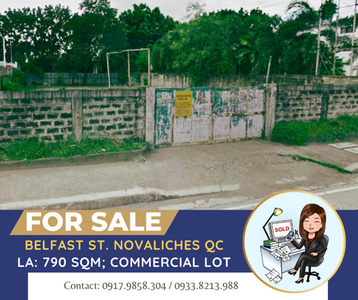 Lot For Sale In Quezon City, Metro Manila