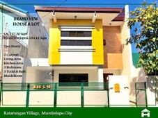 Own a brand new house ???? ? in Katarungan Village