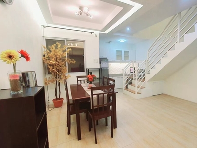 For Rent: Semi-furnished 3BR Townhouse in Santolan Pasig near Mirea & Eastwood