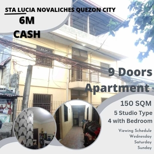 Apartment For Sale In Novaliches, Quezon City