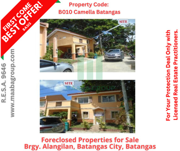 House For Sale In Alangilan, Batangas City